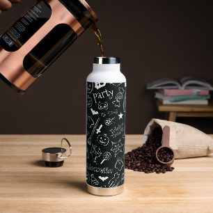 Halloween Pattern 1 Water Bottle