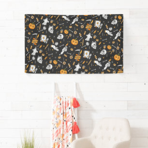 Halloween Pattern 2 Banner