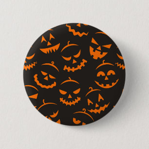 Halloween pattern 2 inch round button