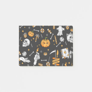 Halloween Pattern 2 Post-it Notes