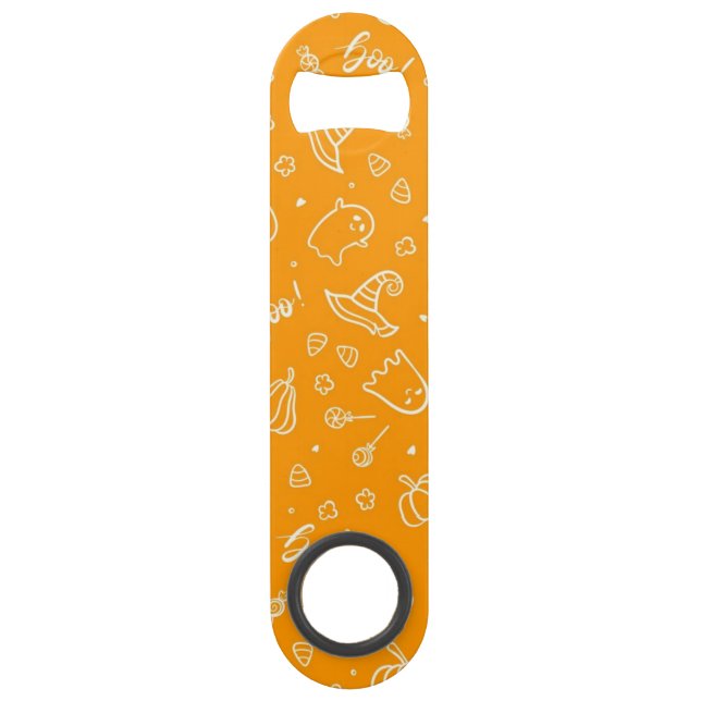 Halloween pattern bar key (Front)