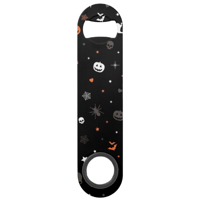Halloween pattern bar key (Front)