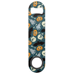 Halloween pattern bar key