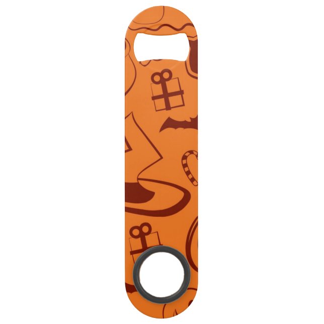 Halloween pattern bar key (Front)