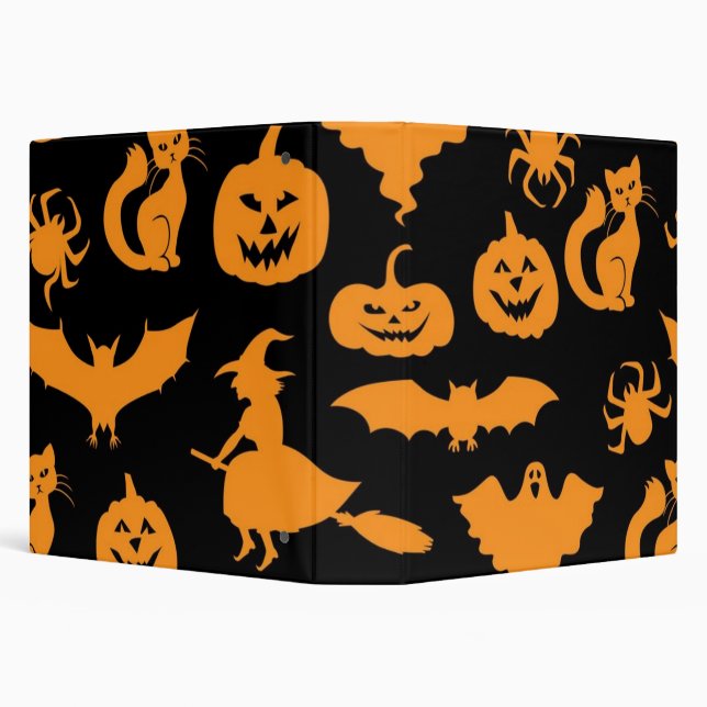 Halloween pattern binder (Background)