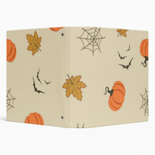 Halloween pattern binder