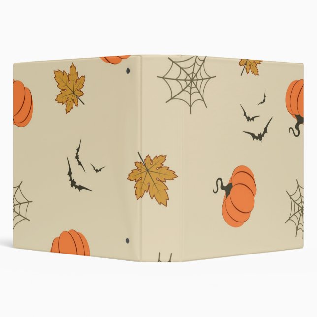 Halloween pattern binder (Background)