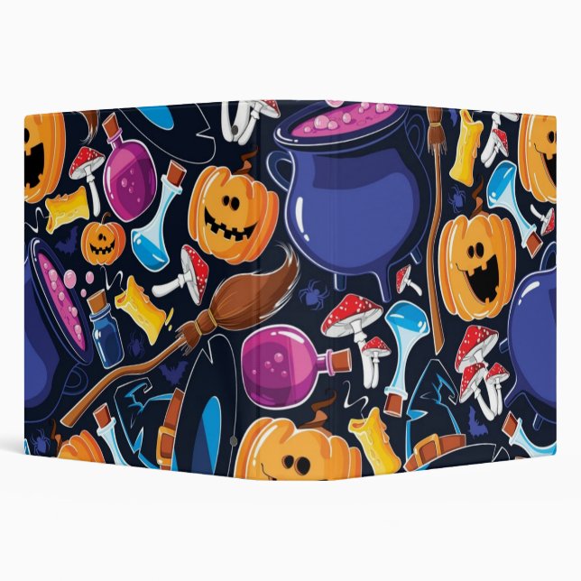 Halloween pattern binder (Background)