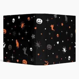 Halloween pattern binder