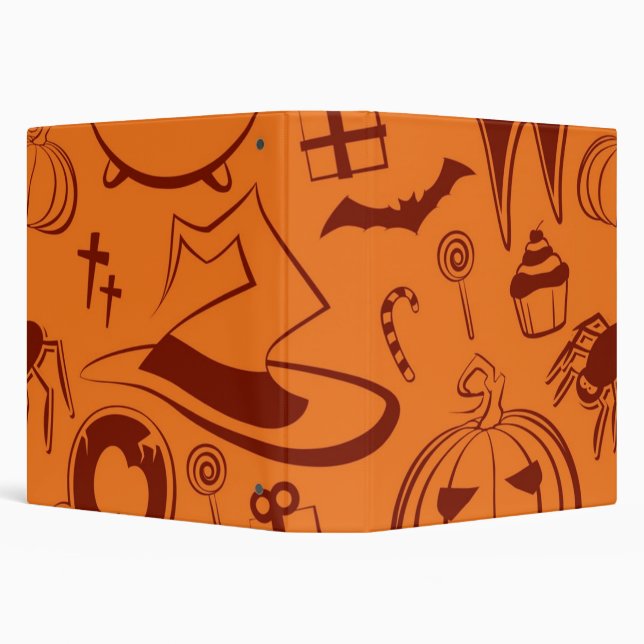 Halloween pattern binder (Background)