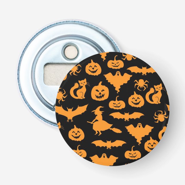 Halloween pattern bottle opener (Front)