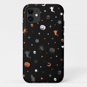 Halloween pattern iPhone 11 case