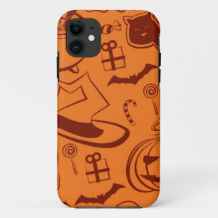 Halloween pattern iPhone 11 case