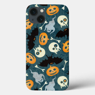 Halloween pattern iPhone 13 case