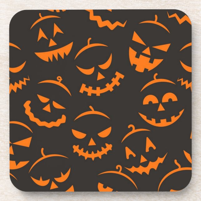 Halloween pattern coaster (Front)