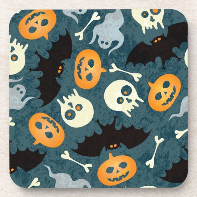 Halloween pattern coaster (Front)