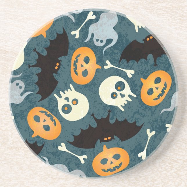 Halloween pattern coaster (Front)