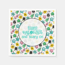 HALLOWEEN - Pattern - Cute Monster 1