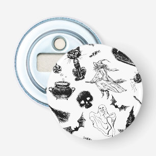 Halloween pattern design bottle opener