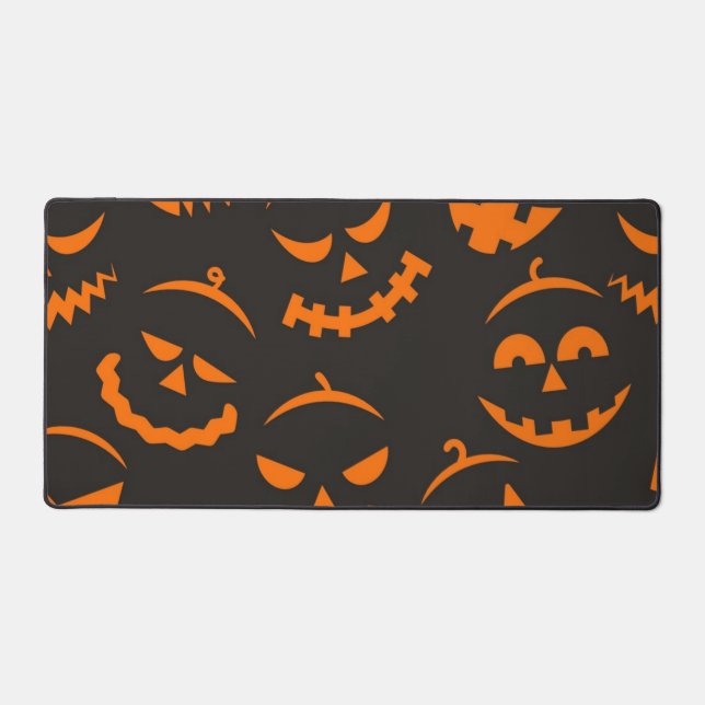 Halloween pattern desk mat (Front)