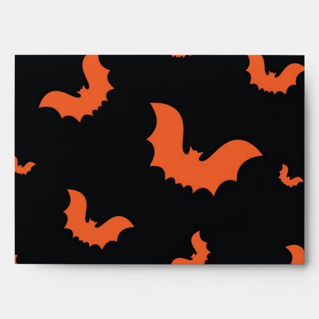 Halloween pattern envelope (Front)