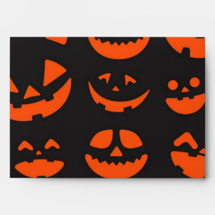 Halloween pattern envelope