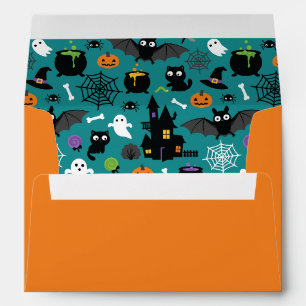 Halloween Pattern Envelope