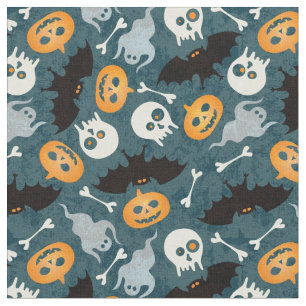 Halloween pattern fabric