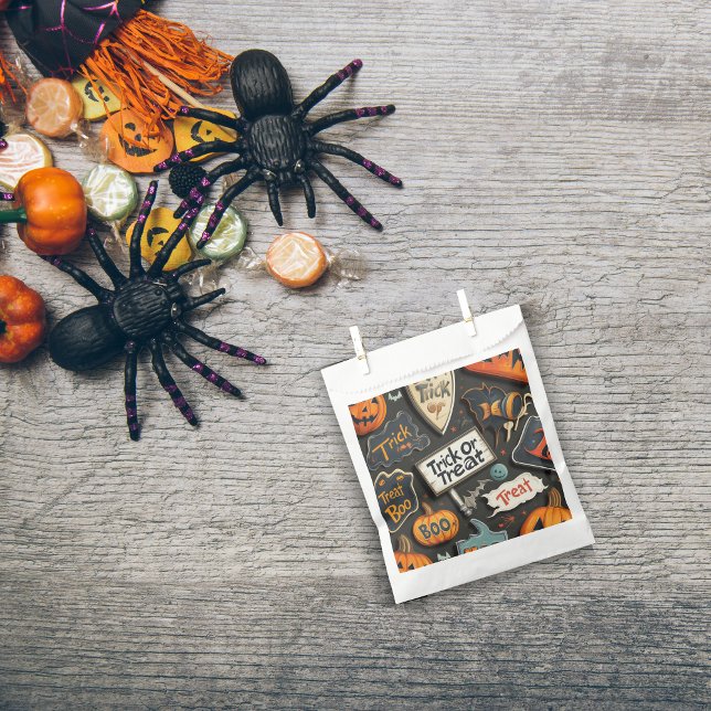 Halloween Pattern Favour Bag (Creator Uploaded)