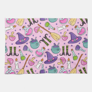 Halloween Pattern Kitchen Towel