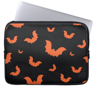 Halloween pattern laptop sleeve