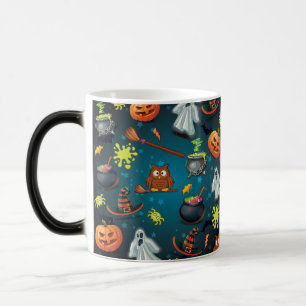 Halloween pattern magic mug