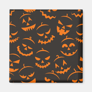 Halloween pattern magnet