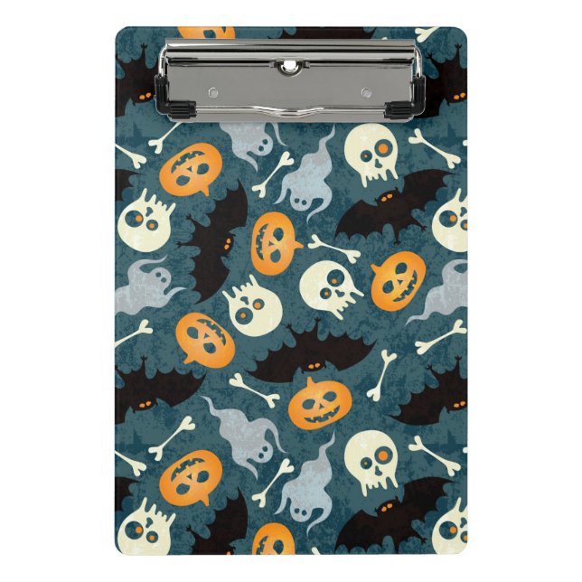 Halloween pattern mini clipboard (Front)