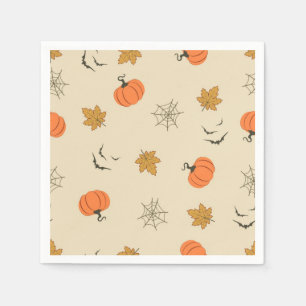 Halloween pattern napkin