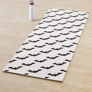 Halloween, Pattern Of Bats, Trick Or Treat, Boo Yoga Mat