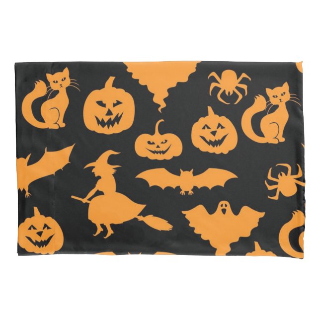 Halloween pattern pillowcase (Front)