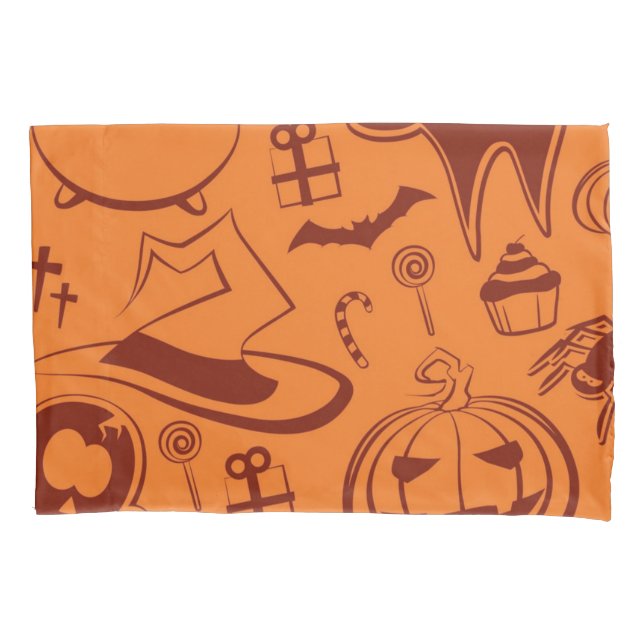 Halloween pattern pillowcase (Front)