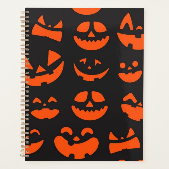 Halloween pattern planner (Front)
