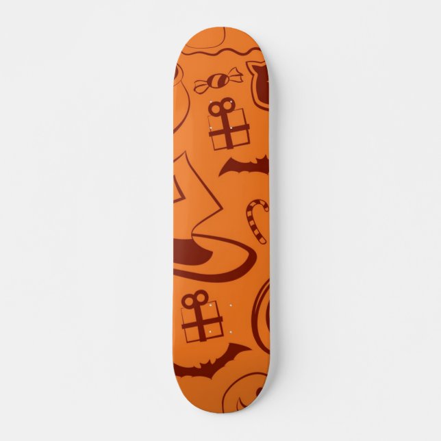 Halloween pattern skateboard (Front)