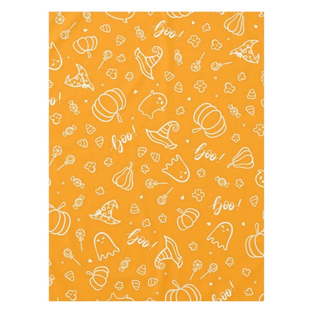 Halloween pattern tablecloth (Front)