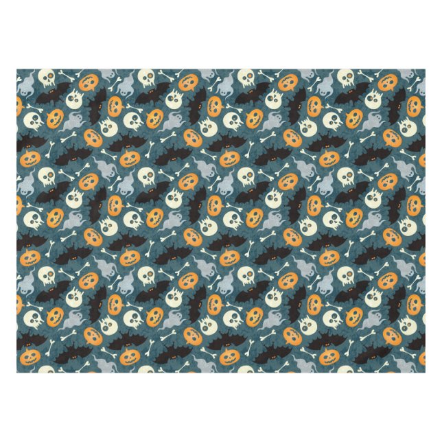 Halloween pattern tablecloth (Front (Horizontal))