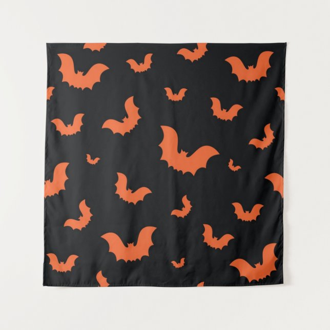 Halloween pattern tapestry (Front)