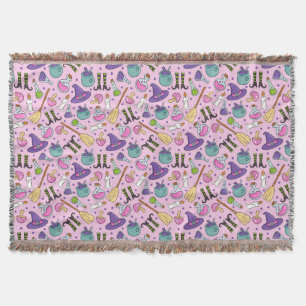 Halloween Pattern Throw Blanket
