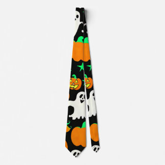 Halloween Pattern Tie