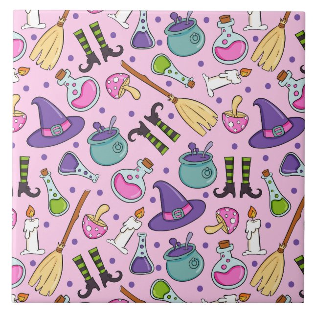 Halloween Pattern Tile (Front)