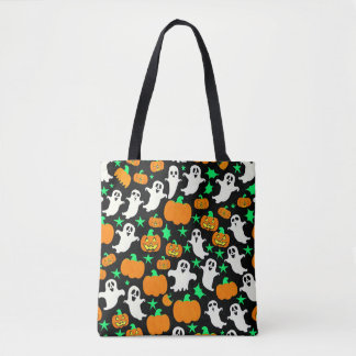 Halloween Pattern Tote Bag