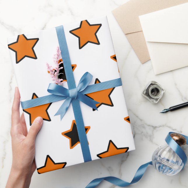 Halloween Pattern  Wrapping Paper (Gifting)