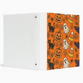 Halloween patterns  binder