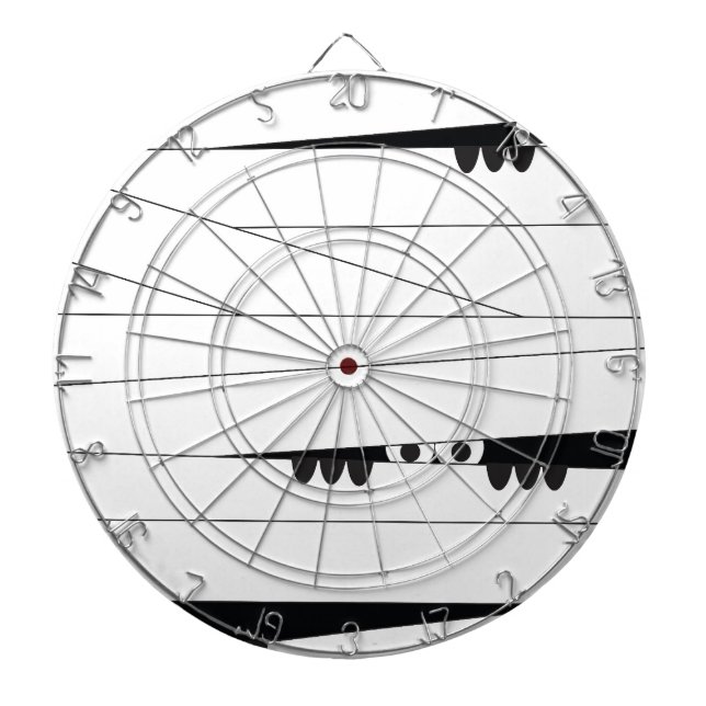 Halloween Peeking Mummy Dartboard (Front)